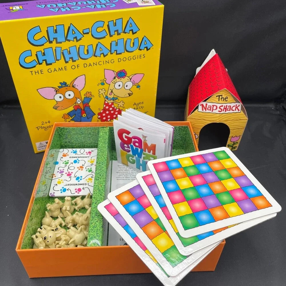 Cha-Cha Chihuahua: The Game of Dancing Doggies Game by Gamewright Ages 4+